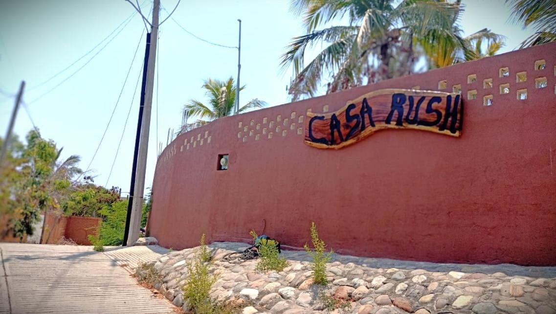 Hotel Casa Rush Puerto Ángel Eksteriør bilde